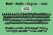 Lonkie, a Sans Serif Font by Jan-Christian Bruun (Thumbnail 4 of 14)