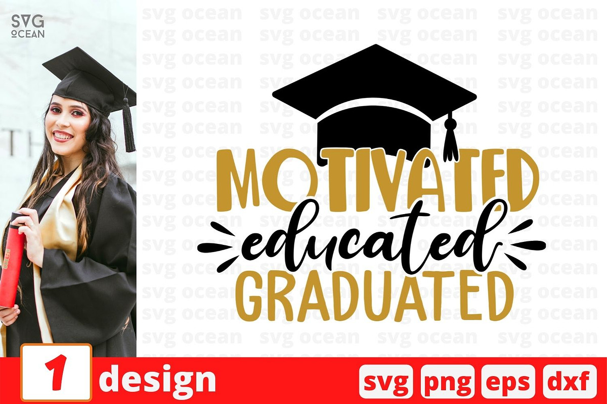 Graduation SVG Bundle, an Education Illustration by svgocean