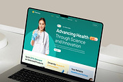 Pharmacy Landing Page Template, a Landing Page Template by Font Kingdom (Thumbnail 2 of 5)