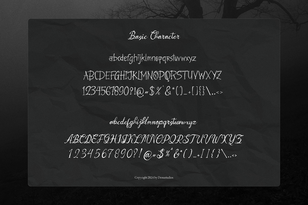 Howdy Sacramen | Horror Handwritten, a Font by Denustudios (Photo 13 of 15)