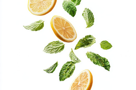 Peppermint leaves, Mint leaf and fre, a Food & Drink Photo by Pixeness