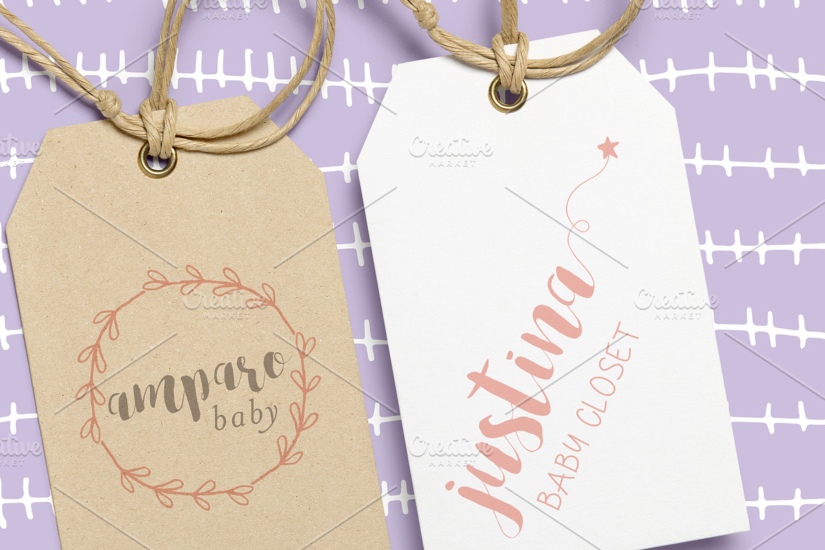Feminine Logo Design Kit !, a Branding & Logo Template by Nordic.Arg (Photo 6 of 6)