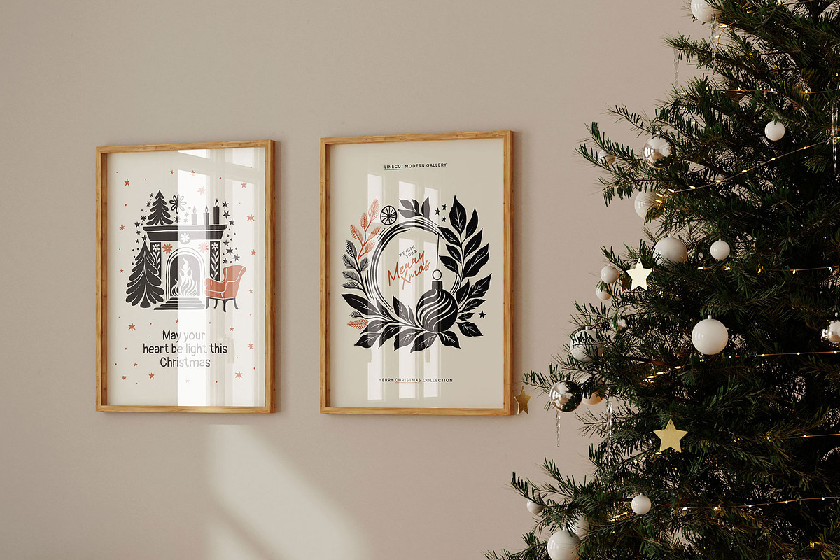 Christmas Art | Posters and Cards, an Object Graphic by KetteCreate (Photo 7 of 18)