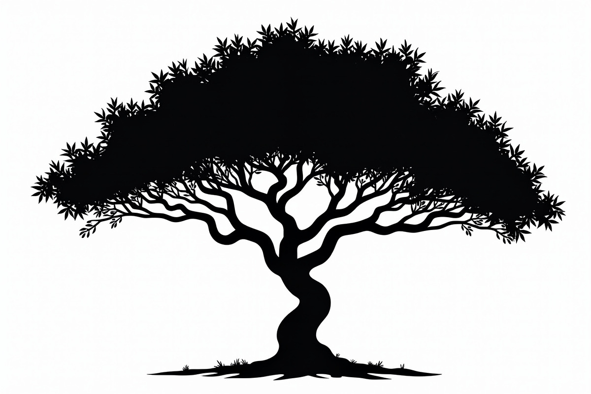 Black Tree SVG Bundle, an Illustration by hafijul (Photo 11 of 21)