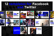 Street Wear - Social swag media pack, a Social Media Template by MVP Factory (Thumbnail 3 of 4)