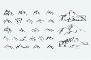 Pack of 12 mountains logo, 62 icons, an Icon by Artha Design Studio (Thumbnail 4 of 5)