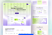 CRMHive - CRM SaaS Website UI Kit, a Landing Page Template by Brix Lab (Thumbnail 8 of 13)