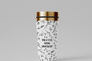 Travel Mug Mockup