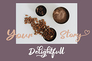 Chocolate Story - Script Font, a Script Font by FHFont (Thumbnail 4 of 9)