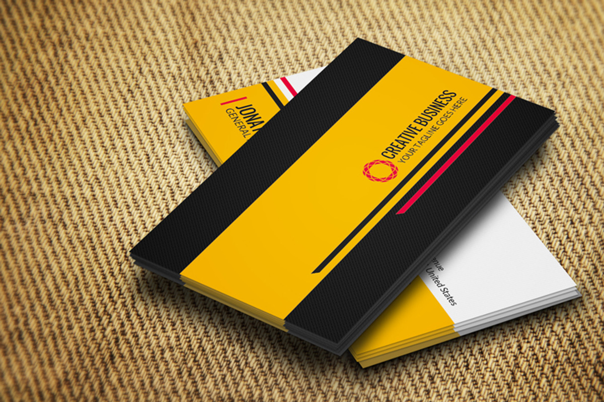 Modern Business Card CM030, a Business Card Template by annozio (Photo 2 of 4)