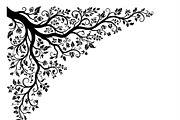 50 Tree Branch Corner Silhouette, a Decorative Illustration by Amazin_art (Thumbnail 29 of 46)
