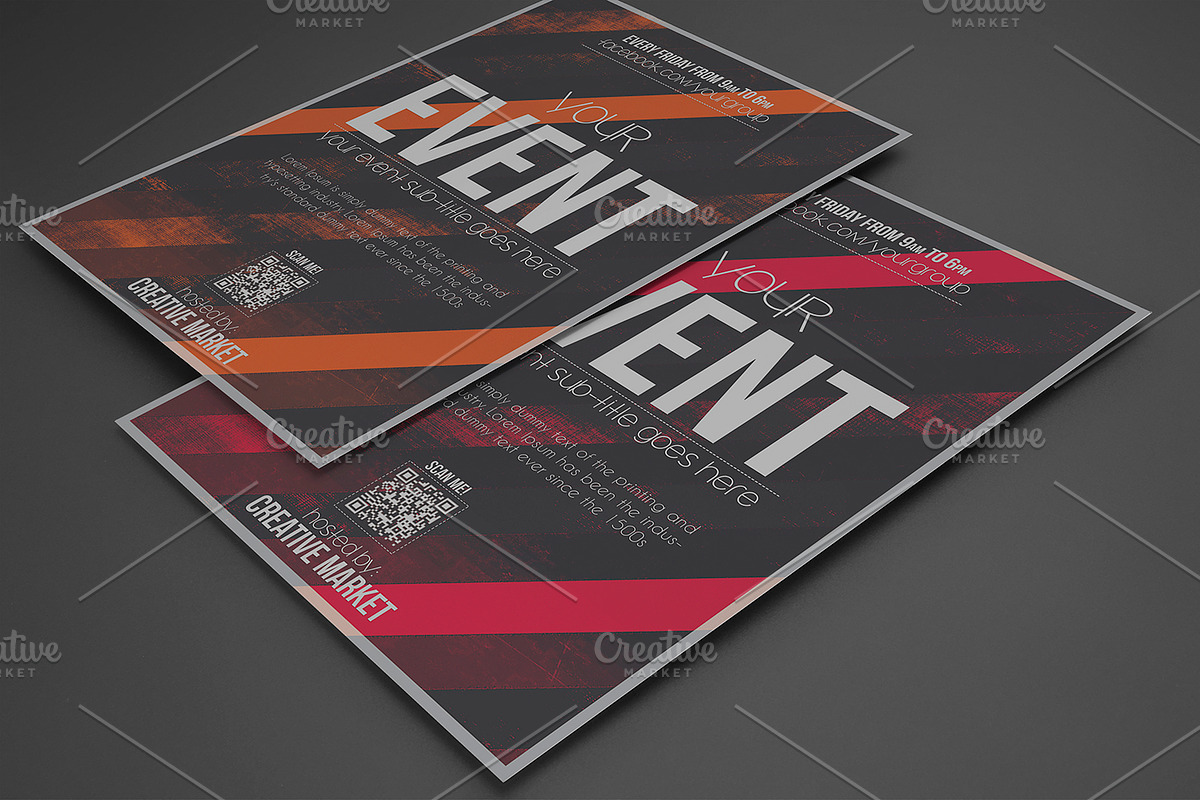 Devil Red Flyer Template, a Flyer Template by Tzochko (Photo 5 of 5)