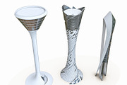 Airport Control Towers, an Architecture 3D Model by 3DNUTS (Thumbnail 10 of 14)