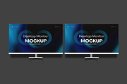 Desktop Monitor Screen Mockup, a Wearable Device Mockup by Onezero (Thumbnail 7 of 7)