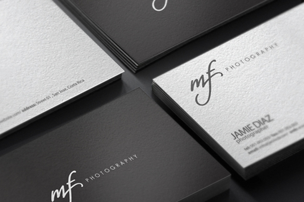 Photography Card, a Business Card Template by printdesignbundle (Photo 1 of 2)