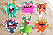 Spooky Crew - 6 Cute Monsters, a Decorative Illustration by D R A W K M A N (Thumbnail 7 of 8)
