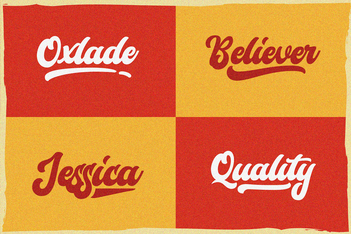 Karolin - Retro Font preview 2
