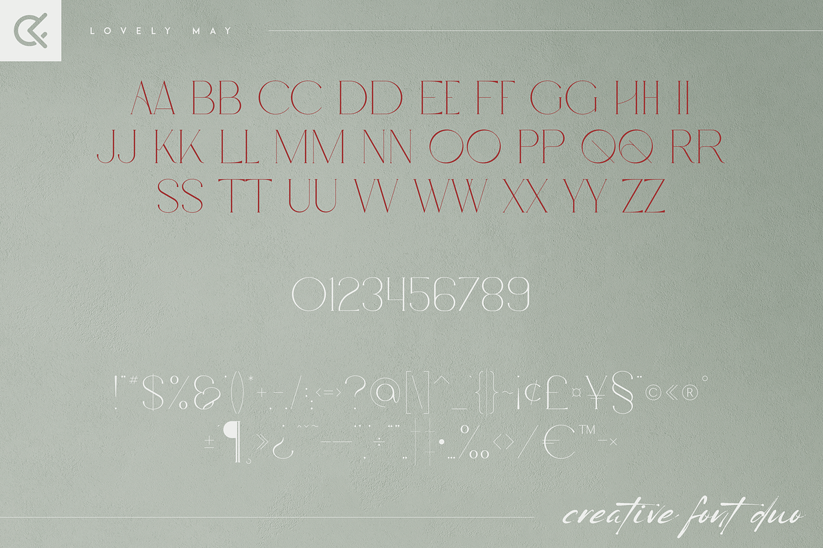 Lovely May - Font duo, a Serif Font by Only Fonts (Photo 6 of 11)
