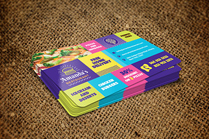 Food And Restaurant Business Card