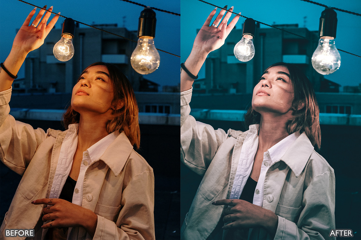 Moody Night Lightroom Presets, a Preset Add-On by AAA Presets (Photo 3 of 13)
