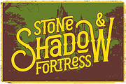 Kingdom Crown Vintage Label Font, a Serif Font by JumboDesign (Thumbnail 4 of 6)
