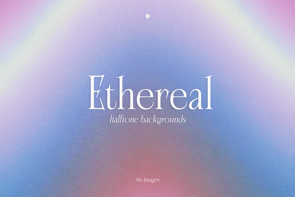 Ethereal Halftone Backgrounds, a Background Graphic by Freezerondigital (Photo 1 of 17)