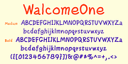 WalcomeOne, a Handwritten Font by Ingrimayne Type (Thumbnail 7 of 8)
