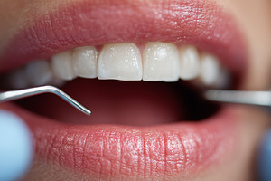 Dental examination with dentist tool, a Health & Medical Photo by MistyDay