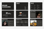 Brand Guidelines PowerPoint Template, a Presentation Template by Gaize (Thumbnail 5 of 9)