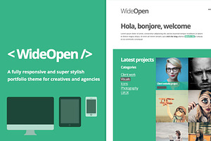 WideOpen: Responsive WordPress Theme