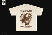 Basketball Lover And Retro Character, a Graphic by shaondesigns (Thumbnail 9 of 9)