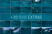 Blue Backgrounds Bundle - Underwater, an Abstract Photo by Sea & Light (Thumbnail 10 of 11)