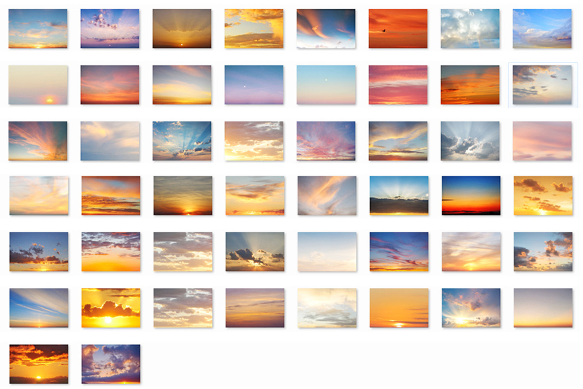 50 Bright Sunrise Sky Photo Overlays, a Plug-in Add-On by ZephyrDigital (Photo 3 of 3)