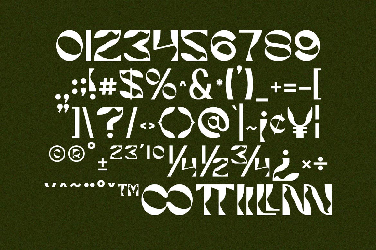 Ponno Creative Display Font, a Sans Serif Font by Artiveko (Photo 3 of 8)