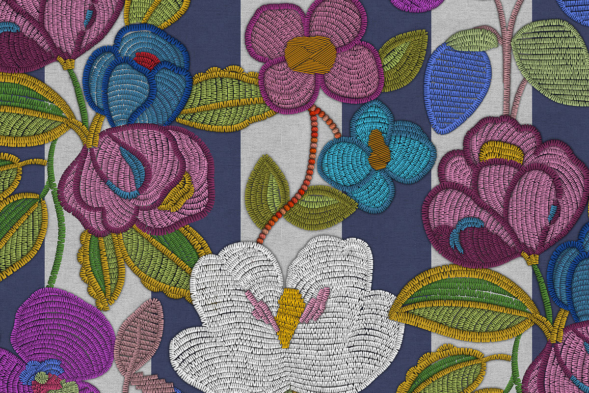 Procreate 3D Digital Embroidery #2, a Brush Add-On by Hanna Inaiáh (Photo 6 of 6)