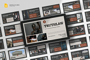 Law Firm Google Slides Template, a Presentation Template by fluffstudio (Thumbnail 1 of 4)