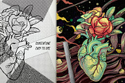 Halftone Brush Pack, a Brush Add-On by ZiziMarket (Thumbnail 5 of 6)