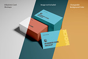 Business Card Mockups Vol-3, an Advertising Mockup by alimran24 (Thumbnail 3 of 12)