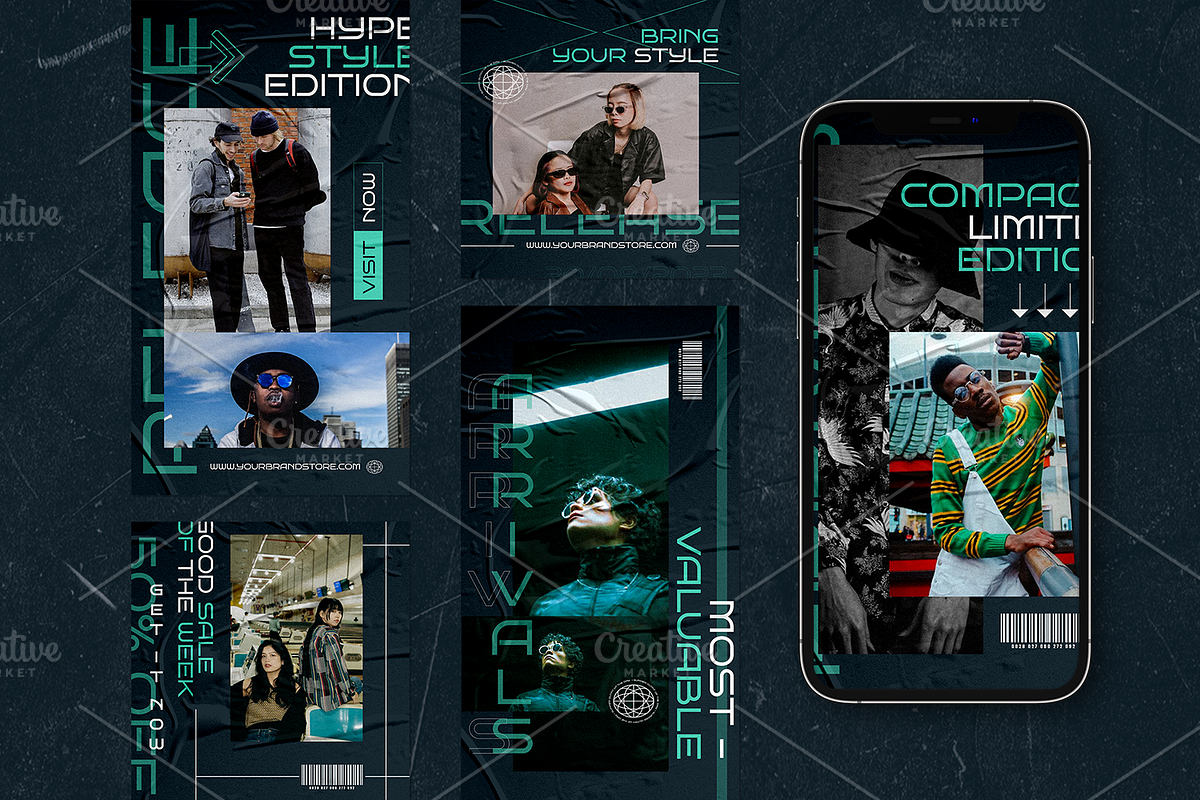 Hype Instagram Template - Higheer, a Social Media Template by Gibcreat (Photo 2 of 4)