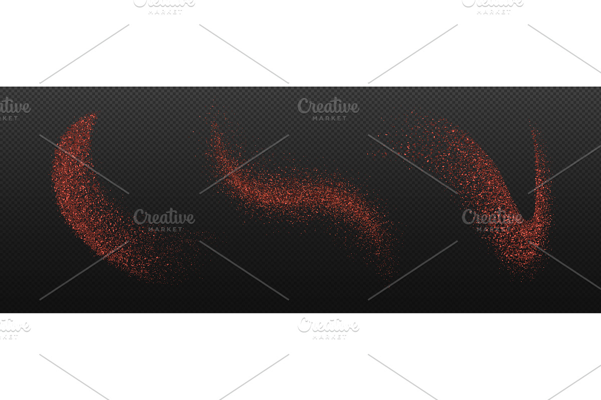Spicy red pepper powder burst, a Food Illustration by art PVP - market