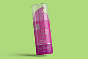 Airless Pump Cosmetic Bottle Mockup, a Cups & Container Mockup by Digitalphaser (Thumbnail 5 of 5)