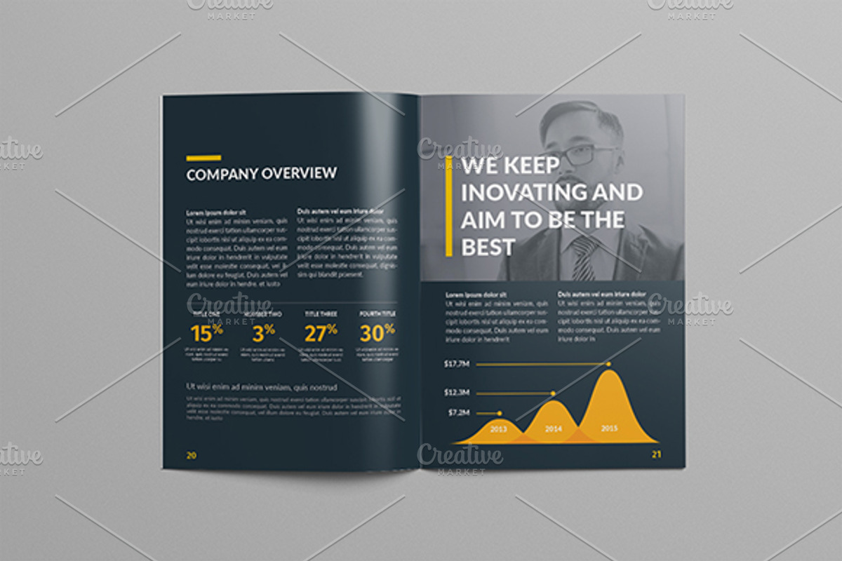 Project Annual Report, a Brochure Template by Birka Studio (Photo 11 of 19)