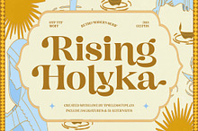 Rising Holyka Retro Modern Serif