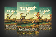 Jurassic - Flyer / Poster, a Flyer Template by VectorMedia (Thumbnail 1 of 8)