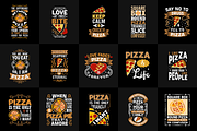 20 Pizza SVG Eps Png Ai Files Vol 1, a Food Illustration by Tosca Digital (Thumbnail 2 of 3)