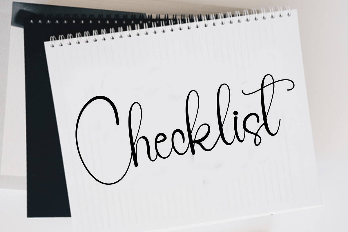 Right, a Handwritten Font by FreshTypeINK (Photo 3 of 7)