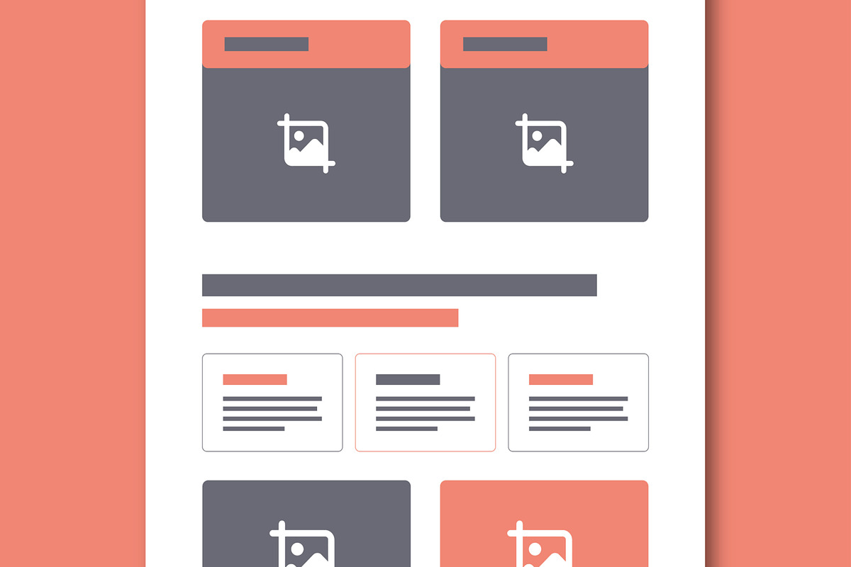 Travel Landing Page Wireframe Design preview 4