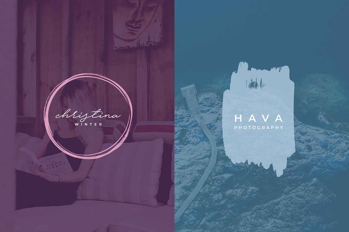 63 feminine Logos ☾ Señorita's Dream, a Branding & Logo Template by friday supply (Photo 6 of 20)