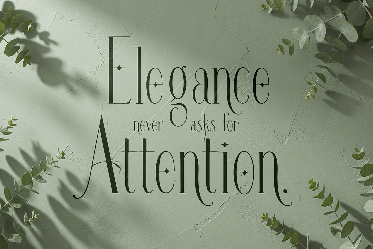 Qavirats - Tall Refined Luxury, a Serif Font by HypeWorksCo (Photo 15 of 20)