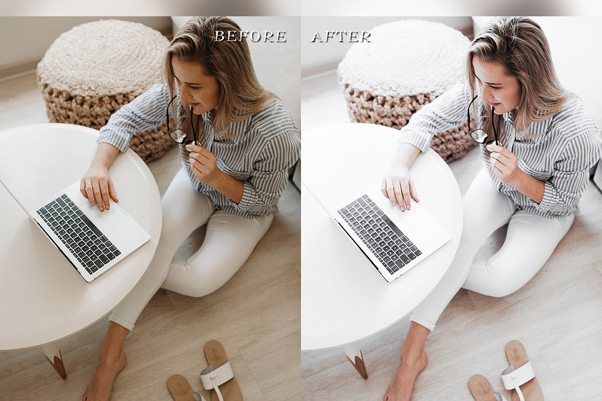 3 Mobile Lightroom Presets White preview 7